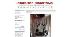 Desktop Screenshot of apocalipsemotorizado.net